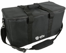 Load image into Gallery viewer, QTX 4 8 Way Par Can Lighting Fixture Padded DJ Transport Carry Bag with Dividers