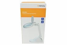 Load image into Gallery viewer, Mercury Desktop Illuminated Magnifier Magnifying Glass with Lamp Mains Powered