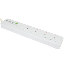 Load image into Gallery viewer, ENERGENIE 4 Gang Extension with Remote Control With Surge Protection