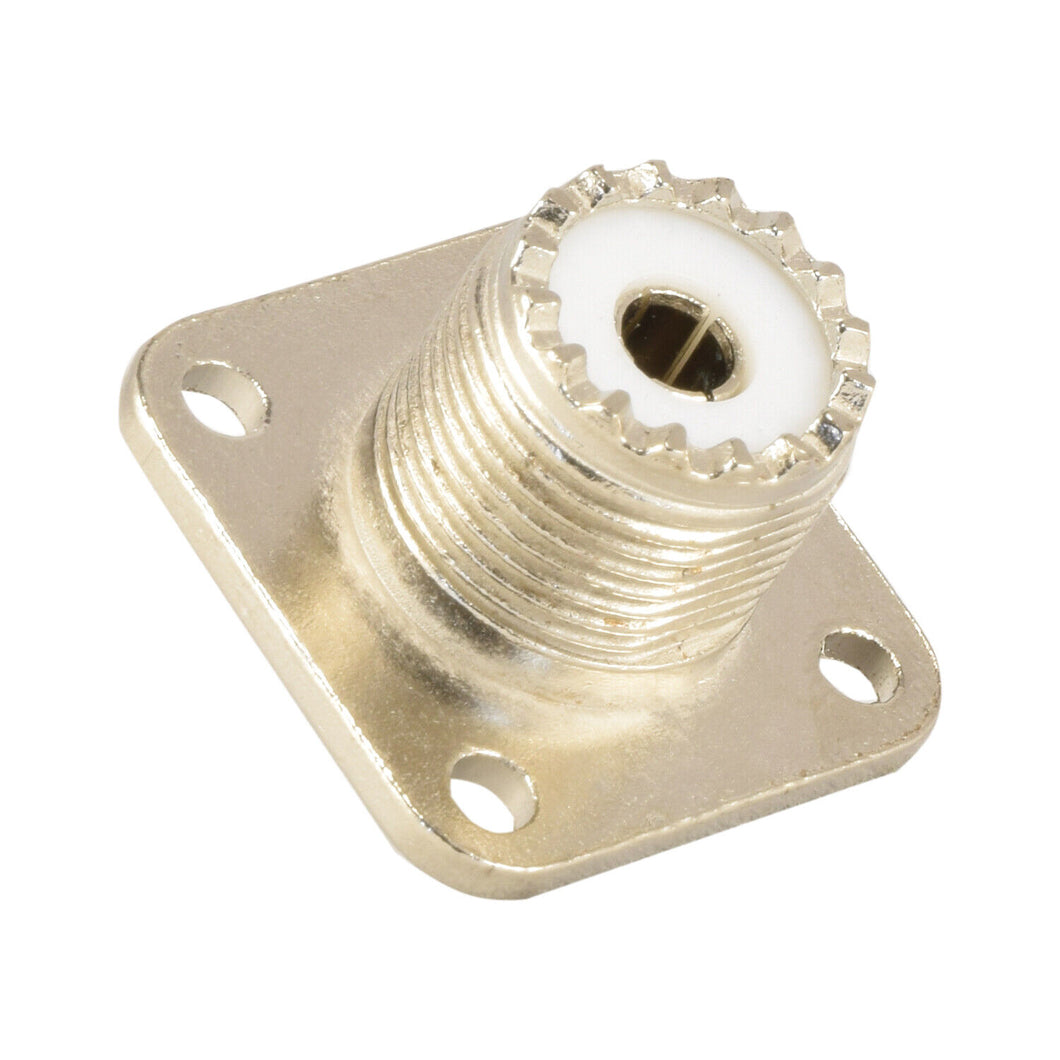 SO239 Chassis Socket for PL259 Connector Square
