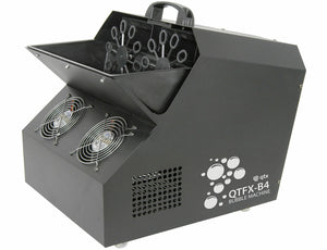 QTX QTFX-B4 Professional Bubble Machine High Volume Twin Output + Remote Control