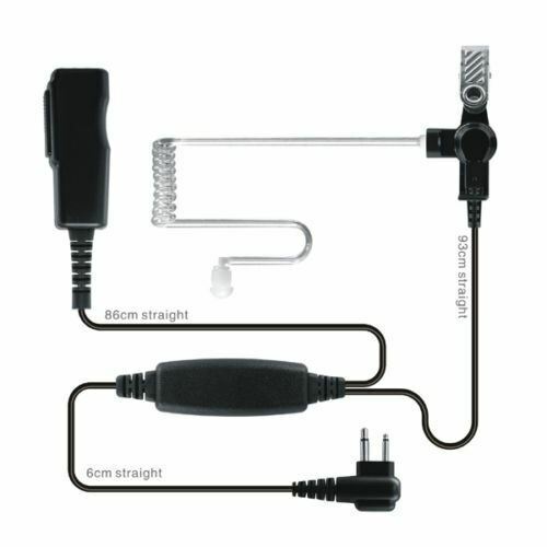 Covert Earpiece Microphone for Motorola