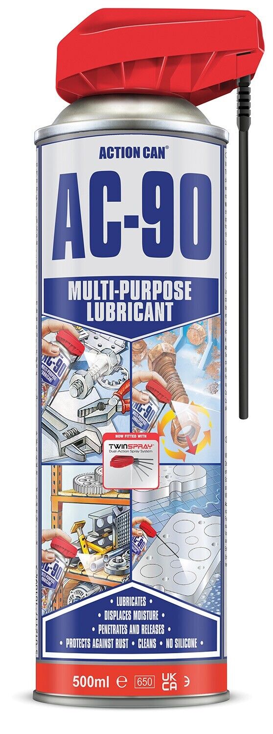 Action Can AC90-500ML TWINSPRAY MULTI USE LUBRICANT