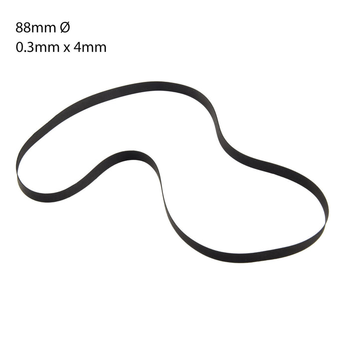 FLAT SECTION DRIVE BELT 88mm x 0.3mm x 4.0mm (1 Belt)