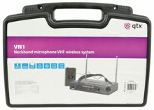 Load image into Gallery viewer, QTX VN1 Neckband Headset Microphone 173.8Mhz VHF Wireless System