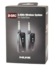 Load image into Gallery viewer, NuX NU-X B-5RC Rechargeable Wireless Guitar Transmitter/Receiver Bug Set 2.4GHz