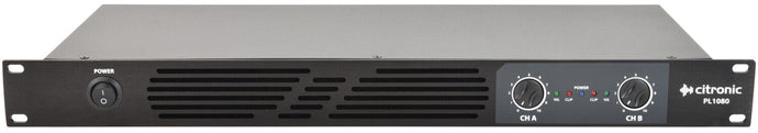 Citronic PL720 Class D Amp 1U 2 x 360W Digital Amplifier