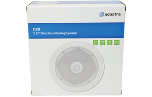 Adastra C5D Ceiling Speaker With Directional Tweeter 80w 5.25" Inch 13 cm