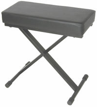 Load image into Gallery viewer, Chord Deluxe Keyboard Bench Stool Multi-height adjustment