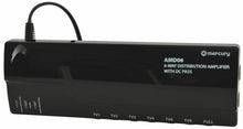 Load image into Gallery viewer, 6 Way 4G Ready VHF UHF TV Distribution Powered Amplifier &amp; DC By-Pass