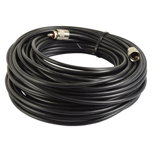 25M MINI 8 / RG8 LEAD High Quality. 50 OHM. WITH FITTED PL259 CONNECTORS