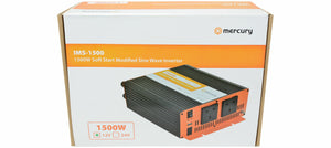 Mercury 12v 1500w Soft Start Modified Sine Wave Inverter