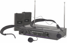 Load image into Gallery viewer, QTX Dual Handheld VHF VH2 Pro Microphone System in Carry Case 174.1 - 175.0 MHz