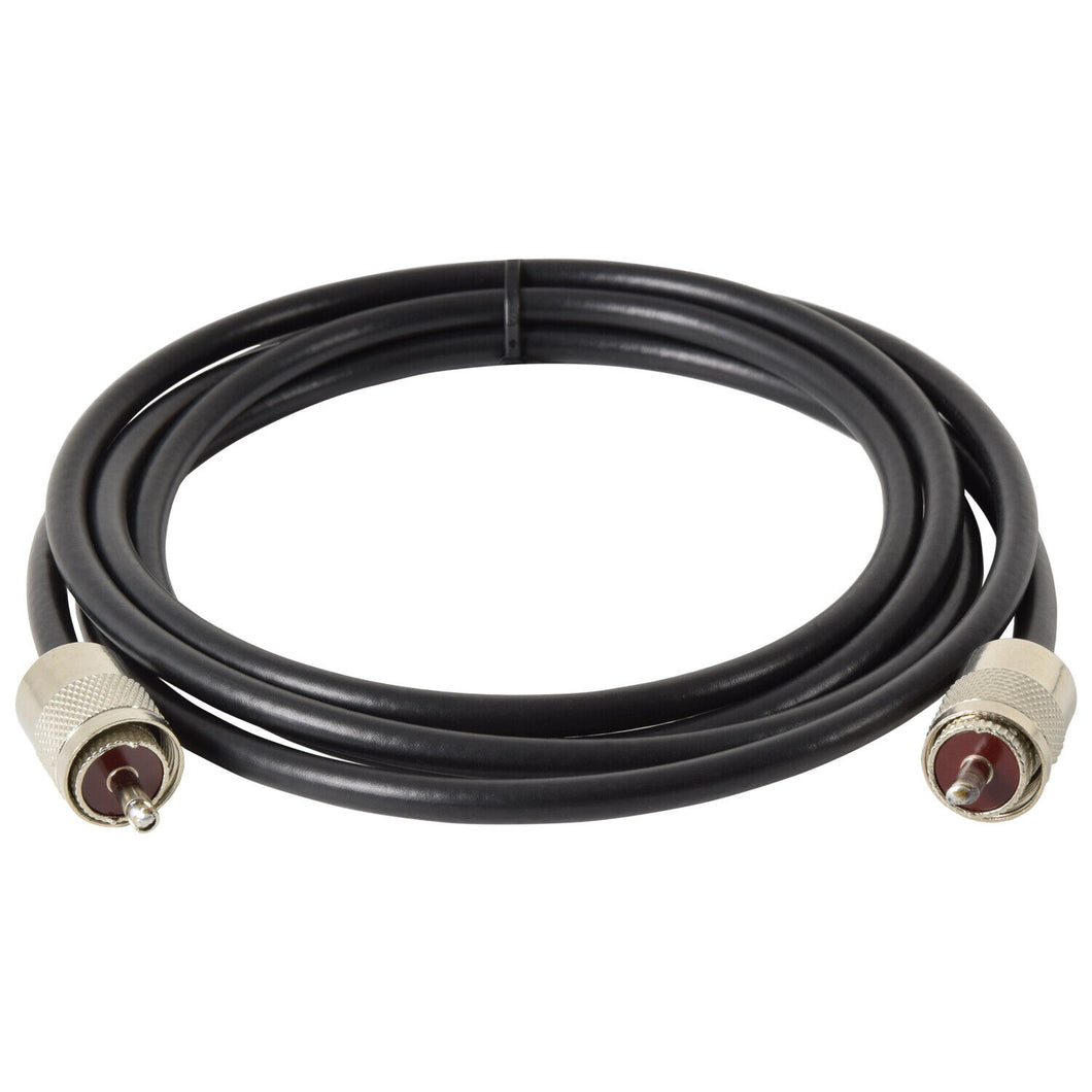5M MINI 8 / RG8 LEAD. 50 OHM. WITH FITTED PL259 CONNECTORS