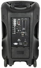 Load image into Gallery viewer, QTX Busker 15 Portable USB Bluetooth DJ Band Karaoke 15&quot; PA Speaker System