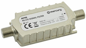 Mercury 4G LTE In-Line Signal Filter - Eliminates Interference & Channel Loss