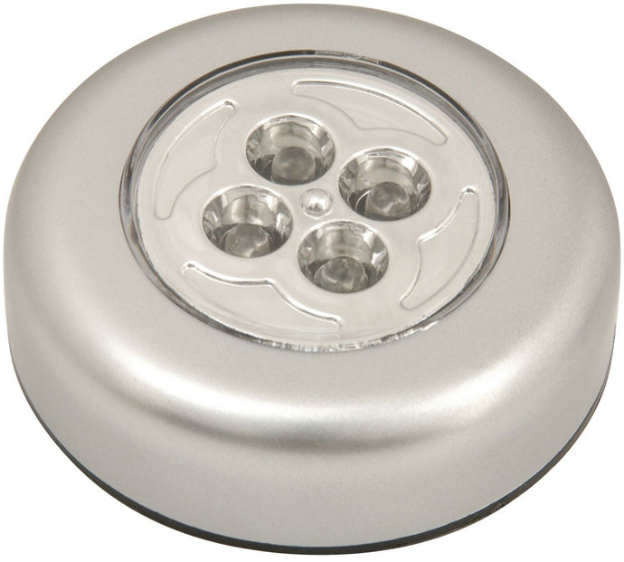 Mercury 4 LED Round Push Light battery Operated