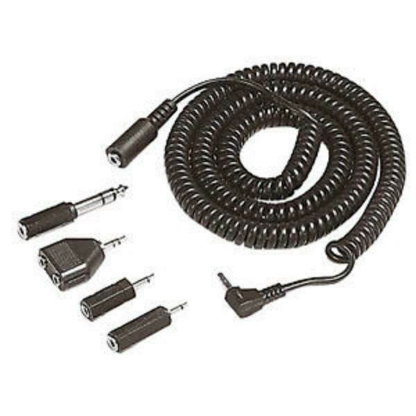 3.5MM STEREO EXTENSION LEAD / KIT 5M. CURLY LEAD