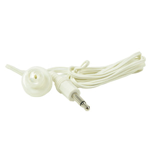 Magnetic earpiece with 3.5 mm mono jack plug 1.0m lead