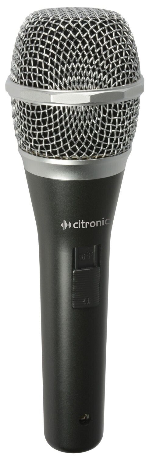 Citronic DM50S Neodymium Dynamic Vocal Microphone inc Carry Case