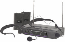 Load image into Gallery viewer, QTX Dual Handheld VHF VH2 Pro Microphone System in Carry Case 173.8 + 174.8MHz