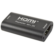 Load image into Gallery viewer, 4K HDMI Repeater Booster up to 40 Mtr