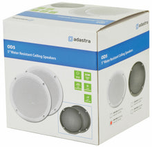 Load image into Gallery viewer, OD Series Water Resistant Ceiling Speakers 16.5cm (6.5&quot;), 100 max, 8 ohms, Pair