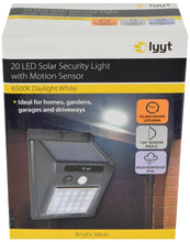 Load image into Gallery viewer, 20 LED Solar Light With Security Motion Sensor,  Outdoor Lamp, Waterproof