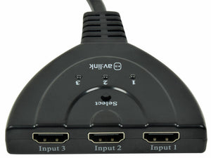 av:link HDMI Switch 3-Port Full HD