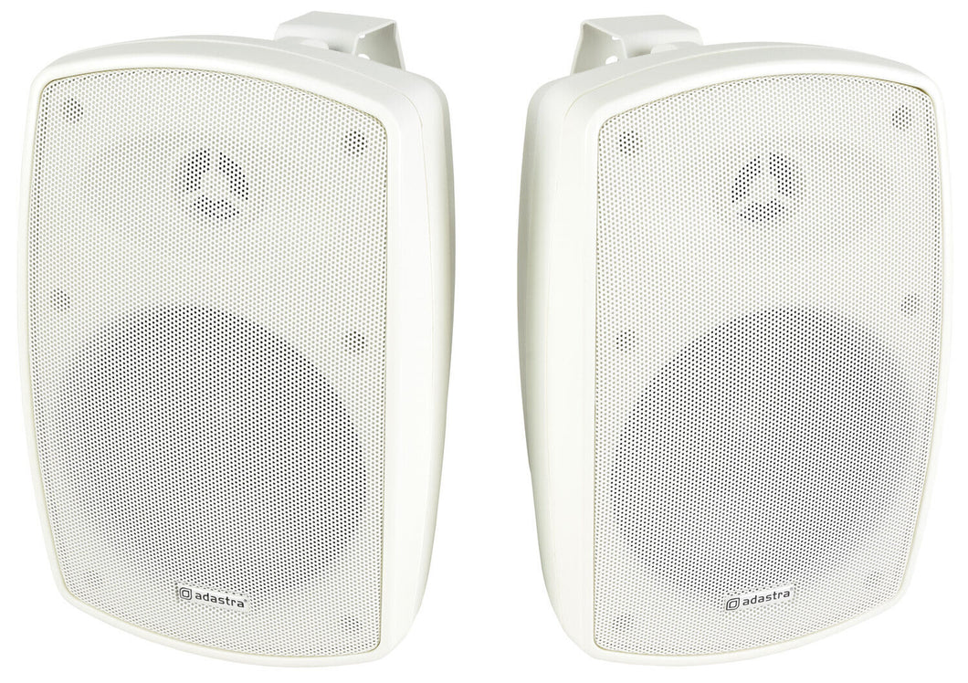 Adastra BH5 Speakers Indoor/Outdoor pair white  100W 8OHM