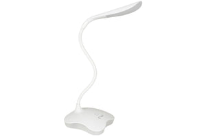 lyyt Touch Sensor LED USB Desk Lamp with Nightlight 3 Settings White