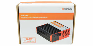 Mercury 24v 300w Soft Start Pure Sine Wave Inverter