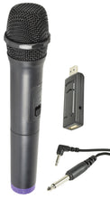 Load image into Gallery viewer, QTX U-MIC USB Powered Handheld UHF Microphone 864.8MHz