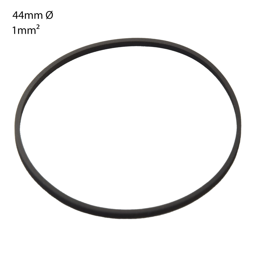 AUDIO/CASSETTE SQUARE SECTION DRIVE BELT. 44mm x 1.0mm (1 BELT)