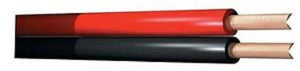 10 AMP 12 VOLT RED/BLACK POWER CABLE X2 METERS