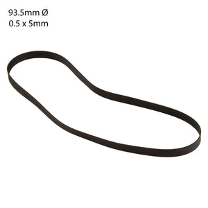 FLAT SECTION DRIVE BELT 93.5mm x 0.5mm x 5.0mm (1 Belt)