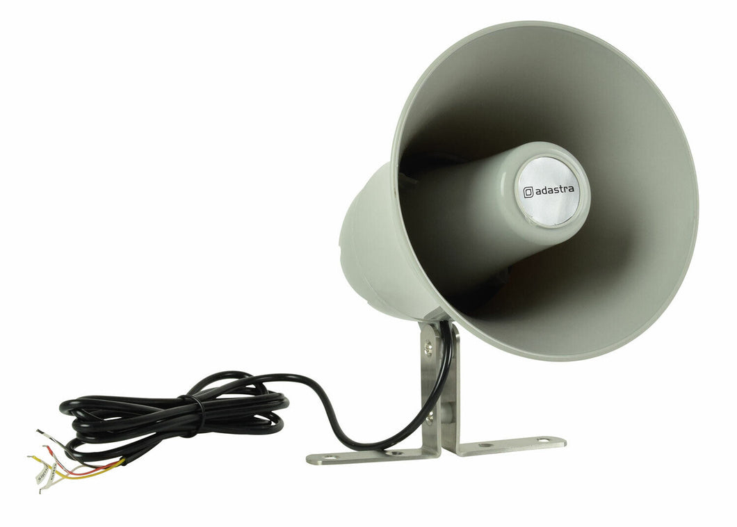 Adastra Compact Active Weatherproof Horn Speaker 15W Powered from 12V DC