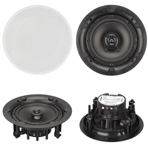 Adastra Bluetooth 6.5in Ceiling Speakers Set Pair Bedroom Kitchen
