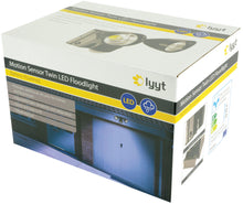 Load image into Gallery viewer, Security Floodlight Outdoor Battery Powered Motion Sensor PIR LED Light IP44