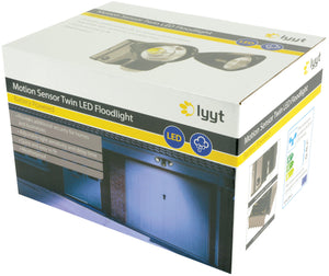 Security Floodlight Outdoor Battery Powered Motion Sensor PIR LED Light IP44
