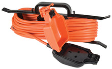 Load image into Gallery viewer, Weatherproof Outdoor 1 Gang Socket 5m Extension Cable IP54