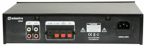 ADASTRA DM25 DIGITAL 100V MIXER-AMP 25W W/ USB/FM, DIGITAL AMPLIFIER & BLUETOOTH