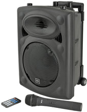 Load image into Gallery viewer, QTX QR8PABT Portable PA System 8&quot; Bluetooth inc Wireless Handheld Mic