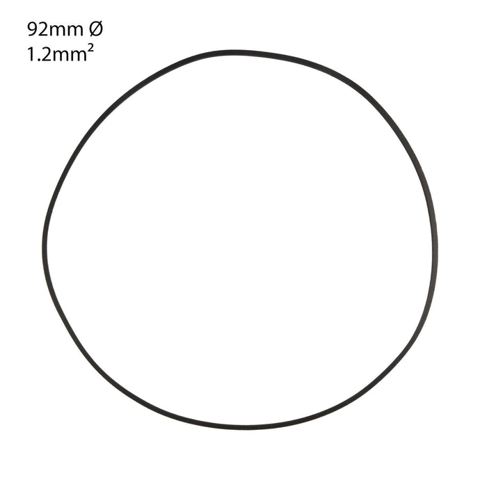 AUDIO/CASSETTE SQUARE SECTION DRIVE BELT. 92mm x 1.2mm (1 BELT)