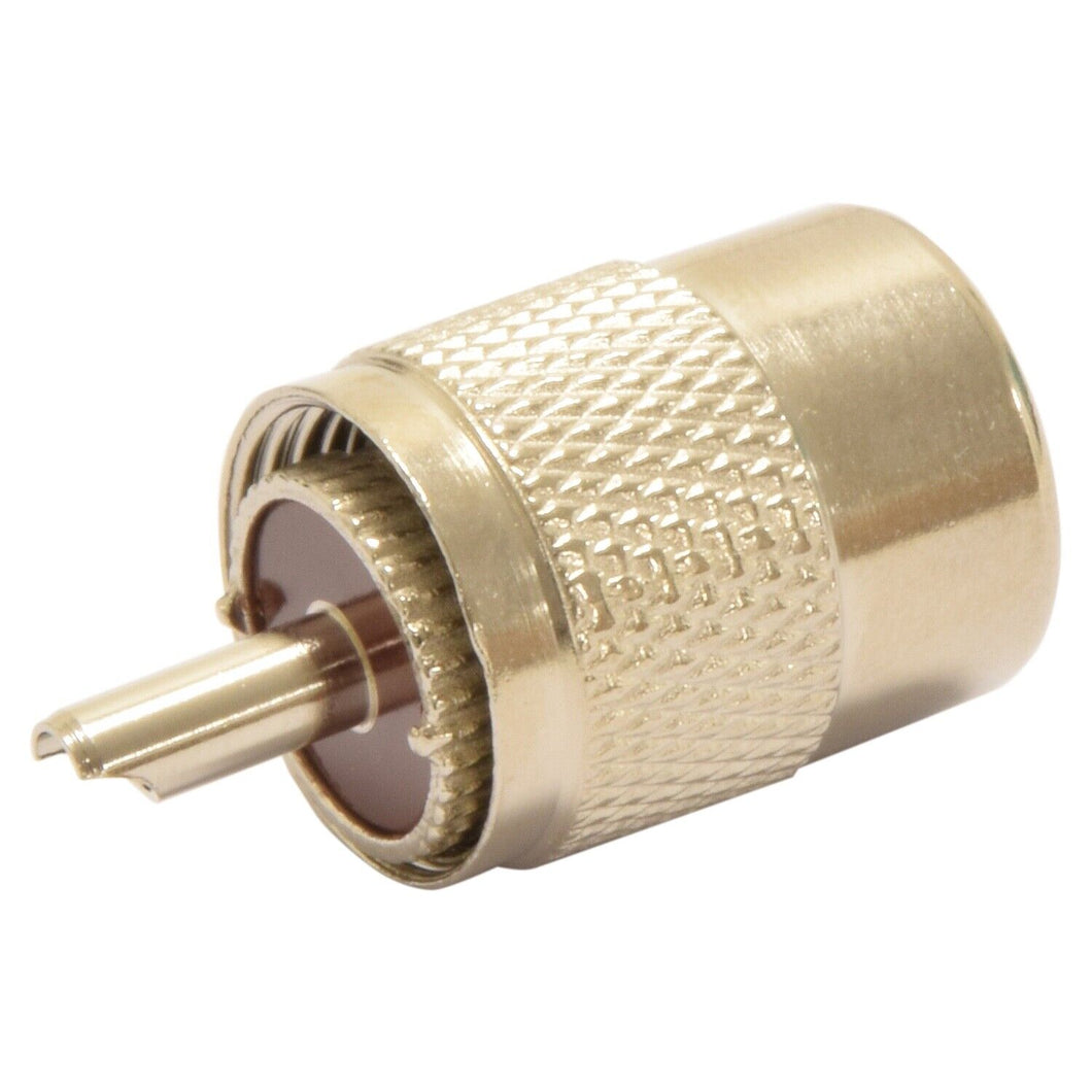 PL259 CONNECTOR PLUG FOR 7MM CABLE - RG8 / MINI 8