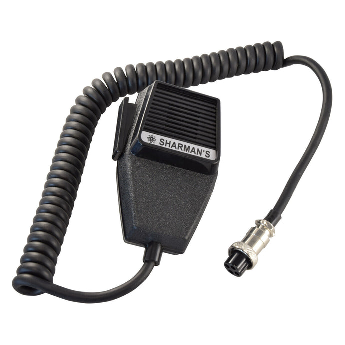 NEW CB RADIO REPLACEMENT HAND MICROPHONE 4 PIN COBRA / TTI / SUPERSTAR WIRED