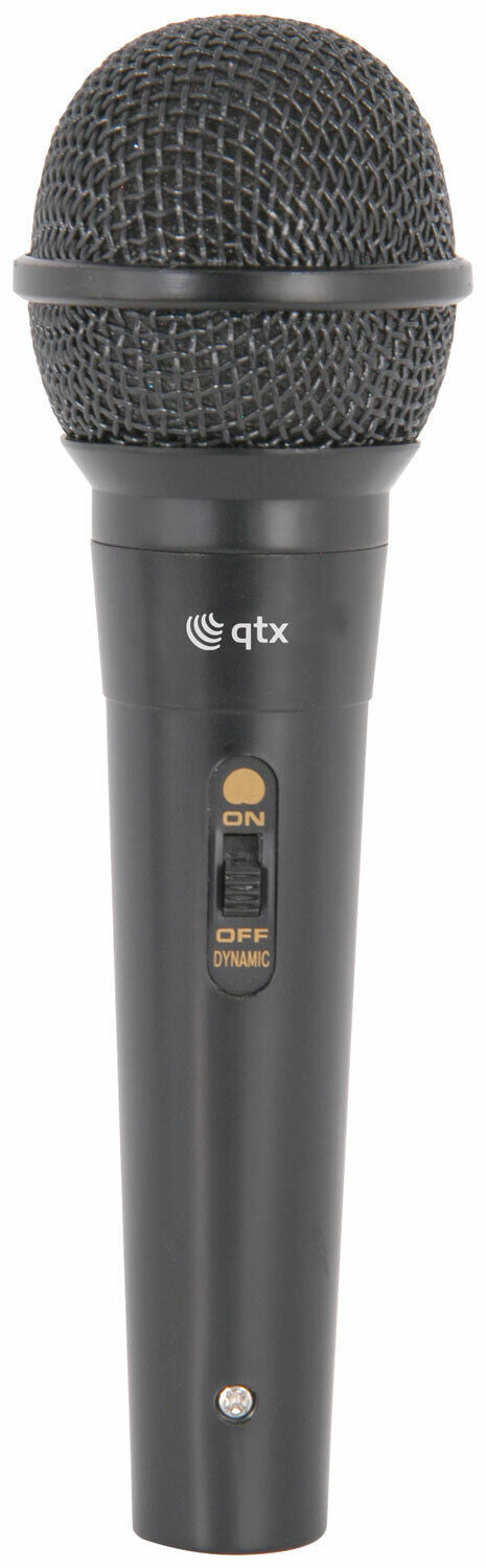 QTX DM11B dynamic microphone - black
