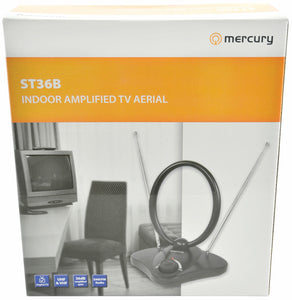 Mercury Amplified Aerial Compatible with Digital Terrestrial TV and DAB/FM