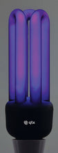 Load image into Gallery viewer, QTX Black Light UV Bulb Low Energy B22 20W