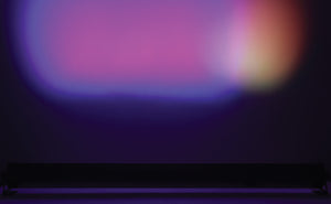 QTX C-BAR Powerful Bright 24 x 3W RGB DMX TRI LED Colour Uplight DJ Effects Bar